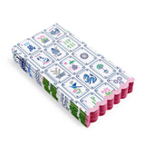Mahjong Scalloped Dinner Napkins