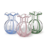 Ruffled Ribbon Vase