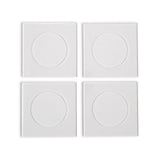 Set of 4 Acrylic Cocktail Coasters