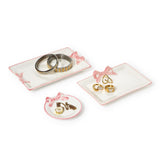 Pink Bow Trinket Tray