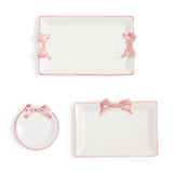 Pink Bow Trinket Tray