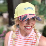 "Grateful" Embroidered Baseball Cap
