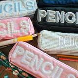 Pencil Pouches: Pink Bow