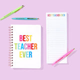 "Best Teacher Ever" Motivational 5 Piece Pen Set