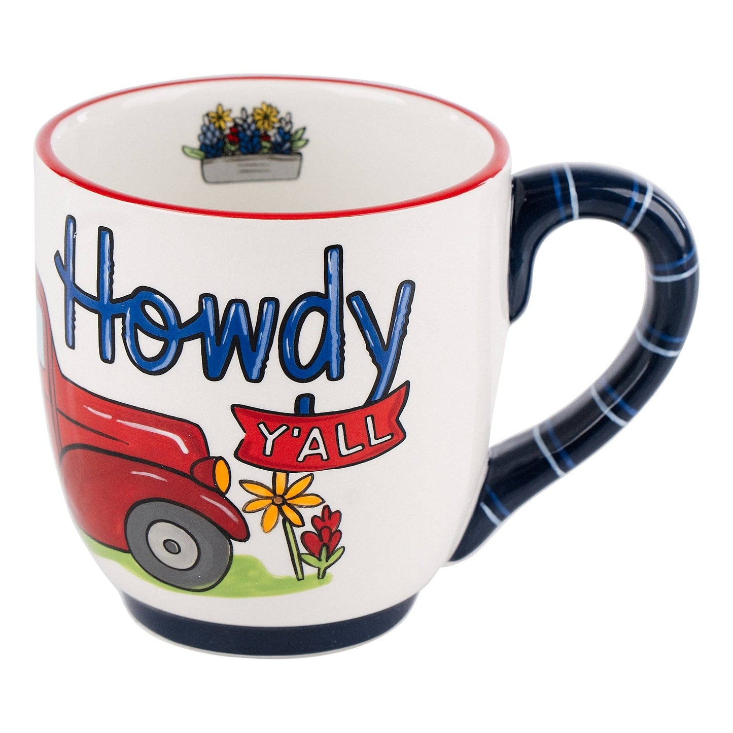 Texas Flag Howdy Truck Mug