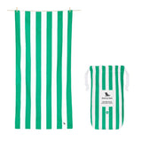 Large Dock & Bay Quick Dry Towel: Cancun Green