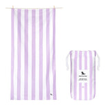 Large Dock & Bay Quick Dry Towel: Lombok Lilac