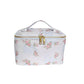 Pink Floral Train Case