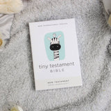 NIV Tiny Testament Bible New Testament Leathersoft White