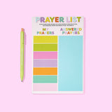 "My + Answered Prayers" Prayer List Notepad