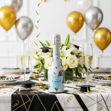 Beau Bottles Black and Gold Graduation - MINI Prosecco Collection - Six Pack