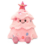 Pink Glitter Christmas Tree Plush