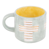 Gold Cross Mug