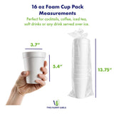 Christmas Foam Cup 10 Pack  {Merry & Bright}