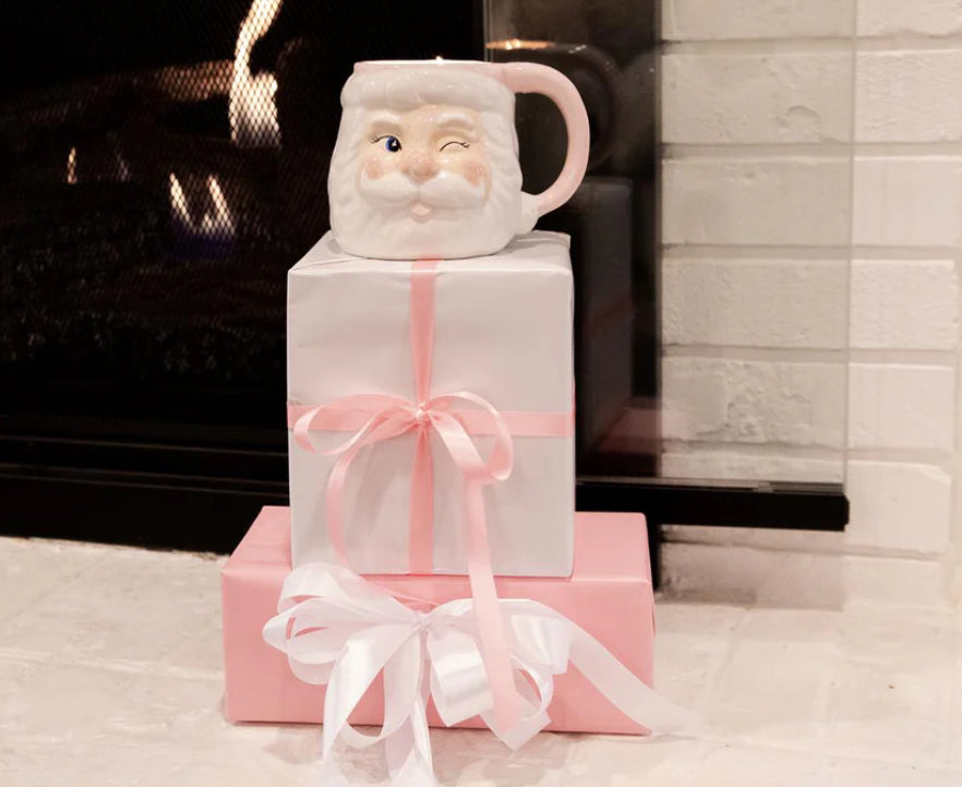 Sweet Grace Santa Mug Candle