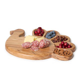 Turkey Shape Charcuterie Board