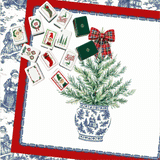 Santa's Mahjong Mail Mahjong Mat