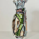 "Golf Clubs" Small Acrylic Shelfie