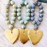 Blessing Beads With Large Heart