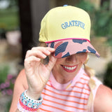 "Grateful" Embroidered Baseball Cap