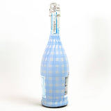 Beau Bottles Powder Blue Picnic Gingham- Prosecco Collection