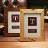 Burled Wood 5" x 7" Frame