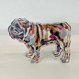 "Bulldog" Small Acrylic Shelfie