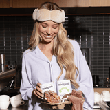 Latte Nodpod Weighted Sleep Mask