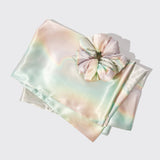 Holiday Satin Pillowcase and Pillow Scrunchie