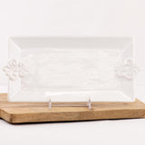 LaFleur Embossed Rectangle Platter