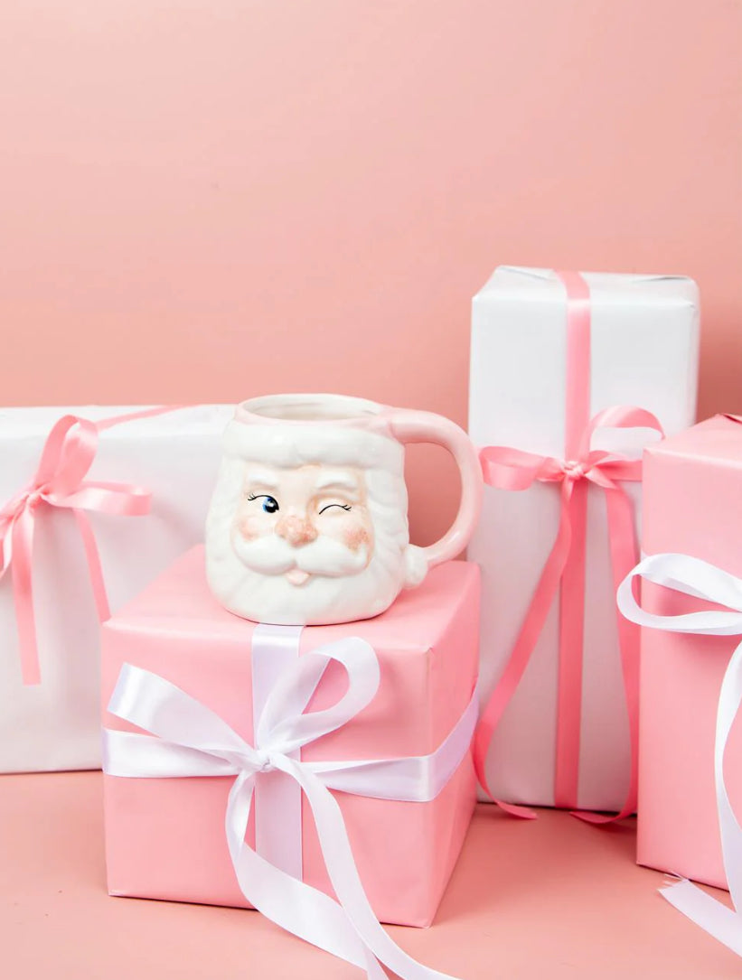 Sweet Grace Santa Mug Candle