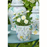 Bird and Blossom Chinoiserie Planter