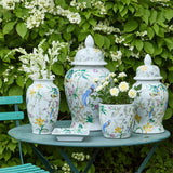 Bird and Blossom Chinoiserie Planter