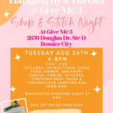 Shop & Stitch Ticket