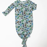 Camo Knotted Gown