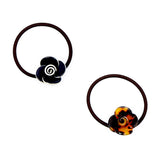 Charming Camellia Hair Tie Set of 2 Colors