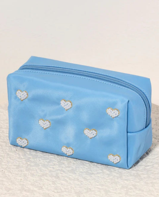 Hearts Zip Pouch
