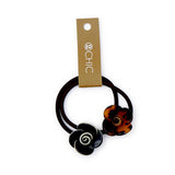 Charming Camellia Hair Tie Set of 2 Colors