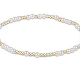 Enewton Hope Unwritten Bead Bracelet: Pearl