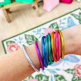 All-Weather Rainbow Bangles