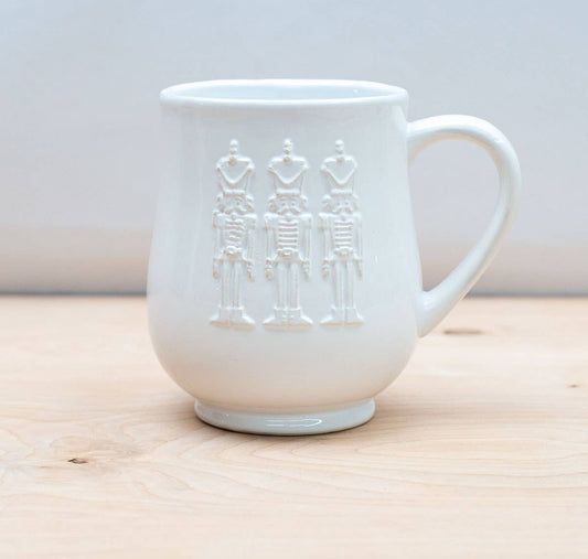 Nutcracker Embossed Coffee Mug