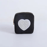 Pearl Heart Small Pouch