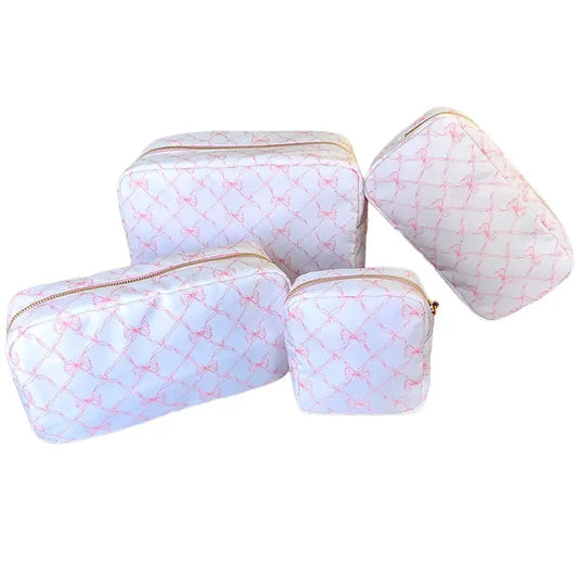 Sweet Bow Cosmetic Bags