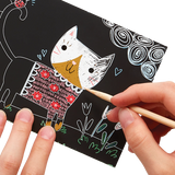 Mini Scratch & Scribble Art Kit