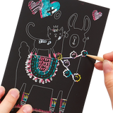 Mini Scratch & scribble Art Kit- Funtastic Friends