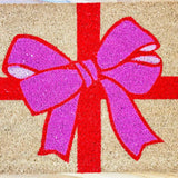 Bow Holiday Doormat