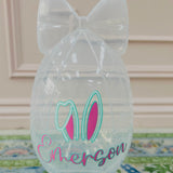 Custom Oversized Clear Easter Eggs