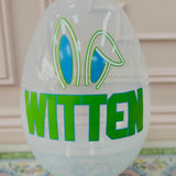 Custom Oversized Clear Easter Eggs