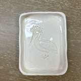 Handmade Clay Small Rectangular Dish