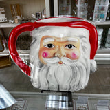 HO HO HO Santa Mug Acrylic Charcuterie Board